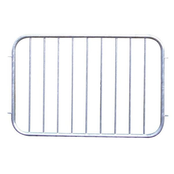 Stein HGS Schutzzaungitter -Paris-, Zaunfeldelement nach RAL, Rahmen Ø 33,7mm/Füllstäbe Ø16mm, Achsabstand 1500mm, Höhe 900mm/bis ca. 90° einsetzbar, 418.35b-sonder