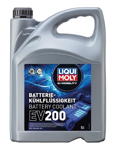 LIQUI MOLY Batteriekühlflüssigkeit EV 200, Kanister Kunststoff, VE: 5 Liter, 21745