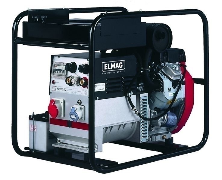 ELMAG Schweiß-Stromerzeuger SEB 250XE mit HONDA- Motor GX630 53124 ...
