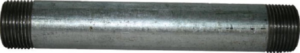 SBN Rohrdoppelnippel 25 cm 1 1/2" verzinkt, 20235