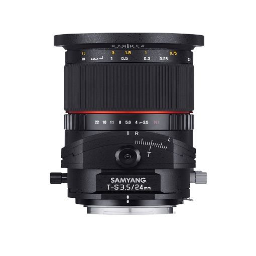 Samyang MF Fotoobjektiv 24mm F3,5 T/S Sony E, 1021823