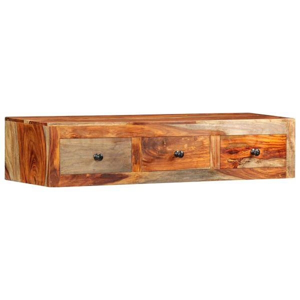 vidaXL Wand-Konsolentisch 100x25x20 cm Massivholz Palisander, 247749