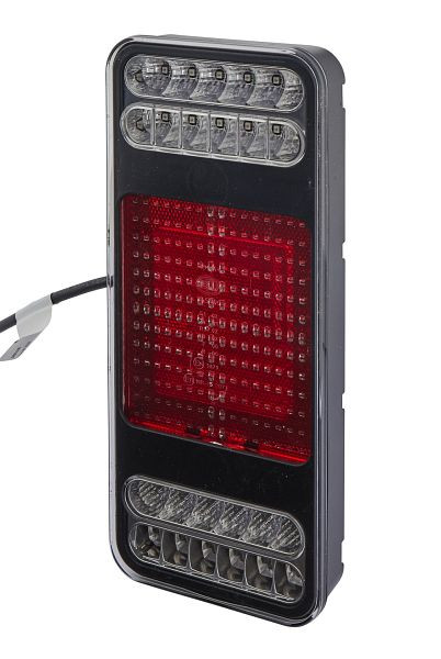HELLA Heckleuchte - Coluna - LED - 24V - Anbau/geschraubt - Lichtscheibenfarbe: glasklar - rechts/links, 2VP 345 900-281