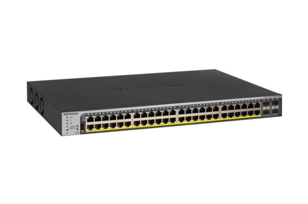 Netgear 52-Port Gigabit Smart PoE+ Switch, 4xSFP, GS752TPP-100EUS