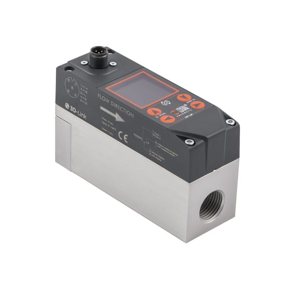 Metal Work Durchflussmesser »FLUX«, BG 1, IO-Link/Display/Drucksensor, 148201