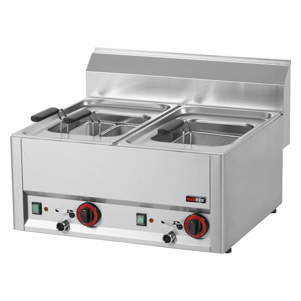 KBS Elektro-Nudelkocher 2 Becken je 8 Liter - Tischgerät, 10116402