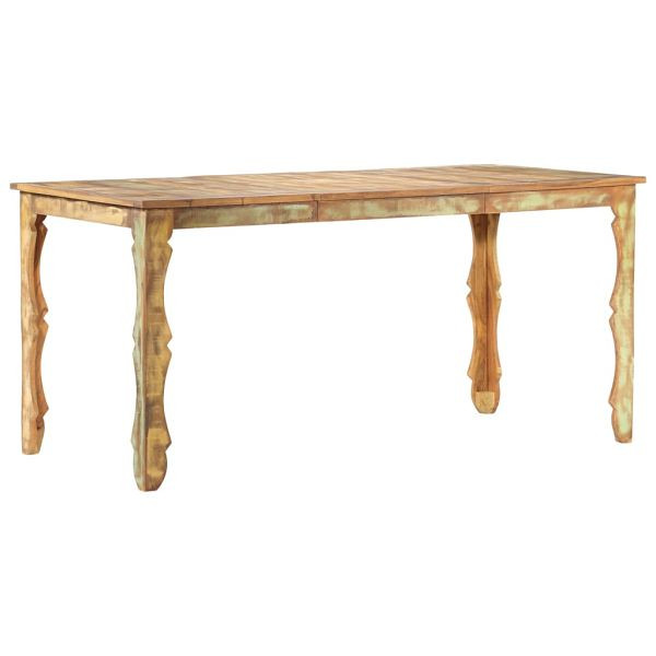 vidaXL Esstisch 160×80×76 cm Recyceltes Massivholz, 286490