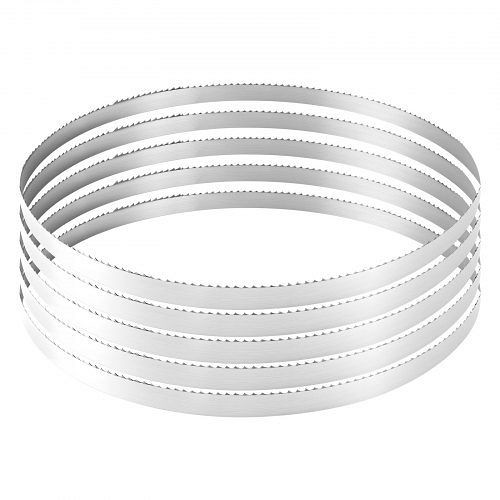 VEVOR Bandsägeblatt, 3810x19x0,5 mm, 4 ZpZ, 18 HRC gehärtete Zähne, SK5 Kohlenstoffstahl, 0,75" Breite, für Holzbearbeitung, 1 Set, JT1JT150INCHD9Z9H001V0