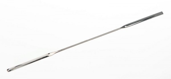 Bochem Mikro Schaufel 18/10 Stahl, halbrund, LxB=130x4mm, schmale Schaufel, 3300