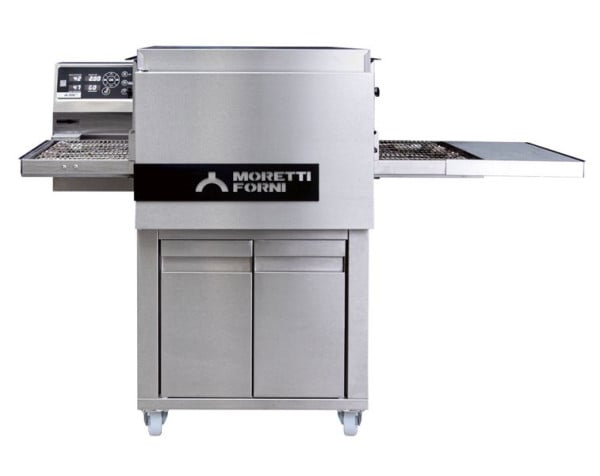 MORETTI Elektro-Tunnelofen / Bandofen serieT T64E, Standgerät, für Pizzen / Pizzableche, 493100164000
