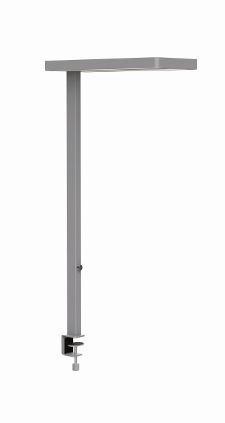MAUL LED-Schreibtischlampe mit Tischklemme MAULjaval, dimmbar, silber, 8258395