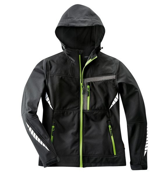 Scheibler Professional Damen-Softshelljacke, schwarz, Größe: M, 8484-M