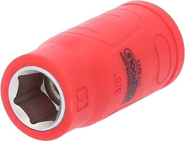 KS Tools 3/8" Isolierte Stecknuss, 11 mm, 117.5211, 4042146910696