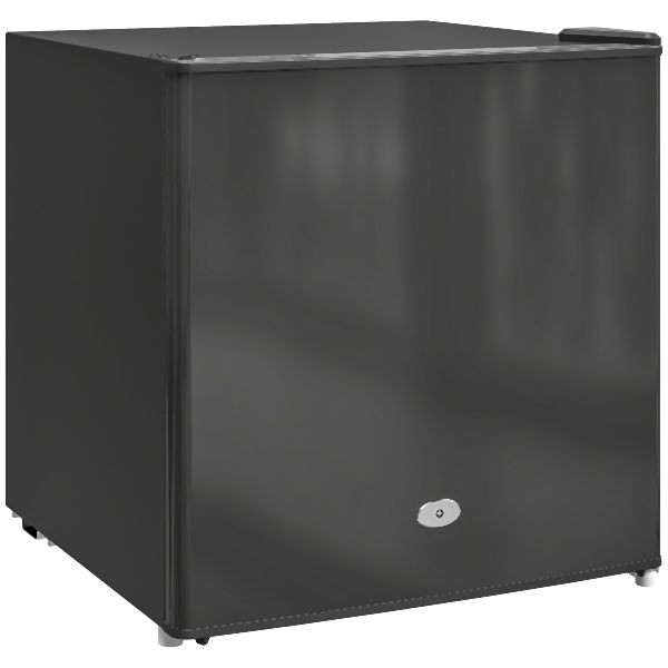 HOMCOM Mini-Gefrierschrank, 47L x 44,2B x 48,8H cm, Schwarz, 800-127V92BK, 4255826823326