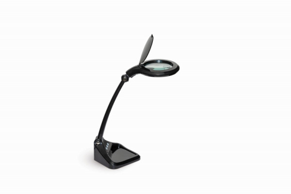 MAUL LED-Lupenleuchte MAULiris, dimmbar, in der Farbe schwarz, 8261290