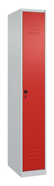 C+P Umkleidespind Classic PLUS, 1850x300x500mm, 7035/3020, Drehriegel, 080000-10 S10006