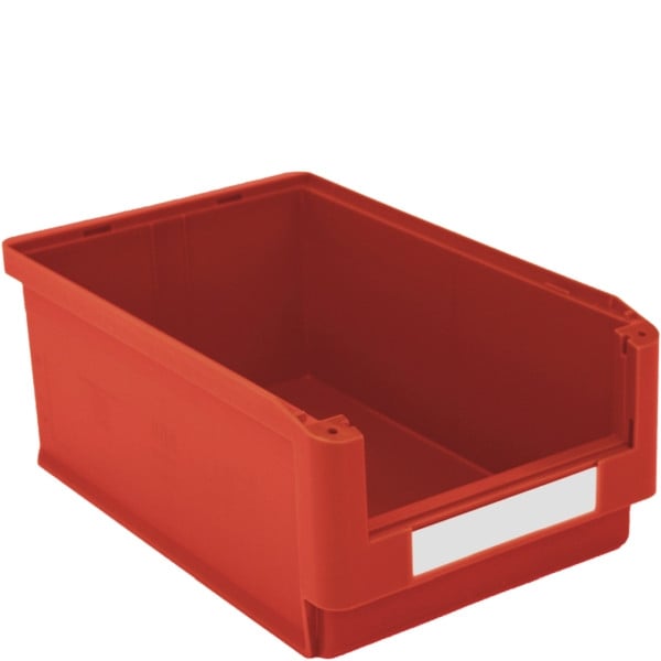 BITO Sichtlagerkasten SK Set /SK5032 500x313x200 rot, inklusive Etikett, 6 Stück, C0230-0024