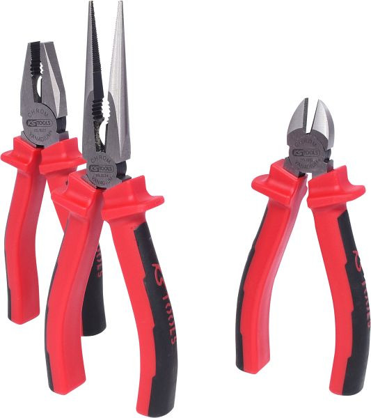 KS Tools ERGOTORQUE Zangen-Satz, 3-teilig, 115.1010, 4042146014745