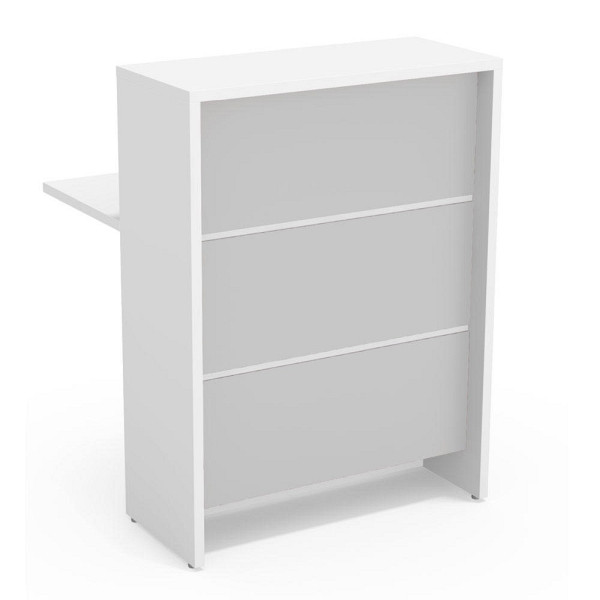 Deskin Thekenelement ELINUS, Dekor lichtgrau, B 800 x T 780 x H 1085 mm, 257926