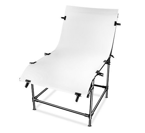 Walimex Aufnahmetisch Basic L, Aufnahmehöhe 80 cm, 1015763