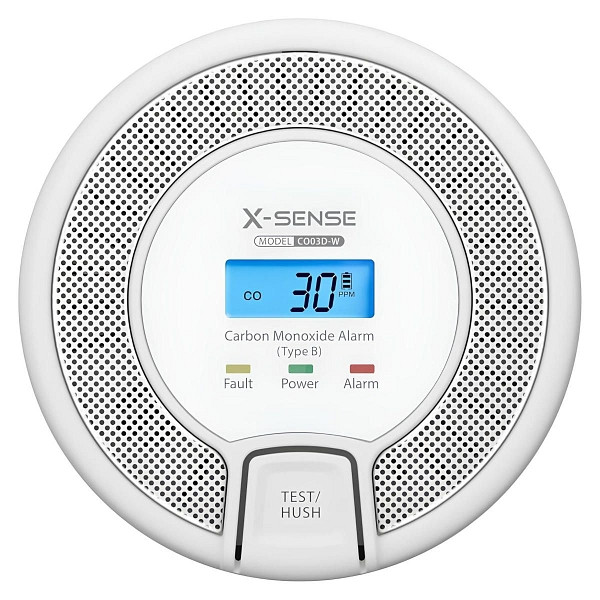 X-Sense CO03D-W RF-Vernetzter Kohlenmonoxid CO-Melder, xsc3dw