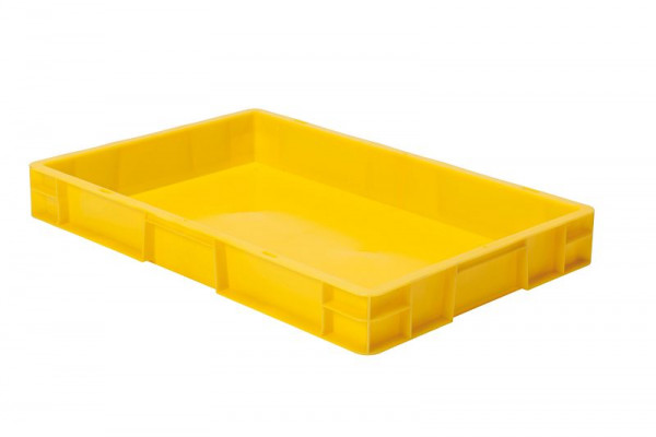 LA-KA-PE TK 600/ 75-0, Transport-Stapelkasten, gelb, VE: 2 Stück, 07275 22 04