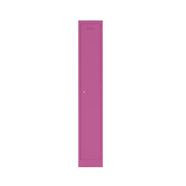 Bisley Garderobenschrank Primary Locker, Allzweckschrank, 681 fuchsia, PLAZ4545S1681