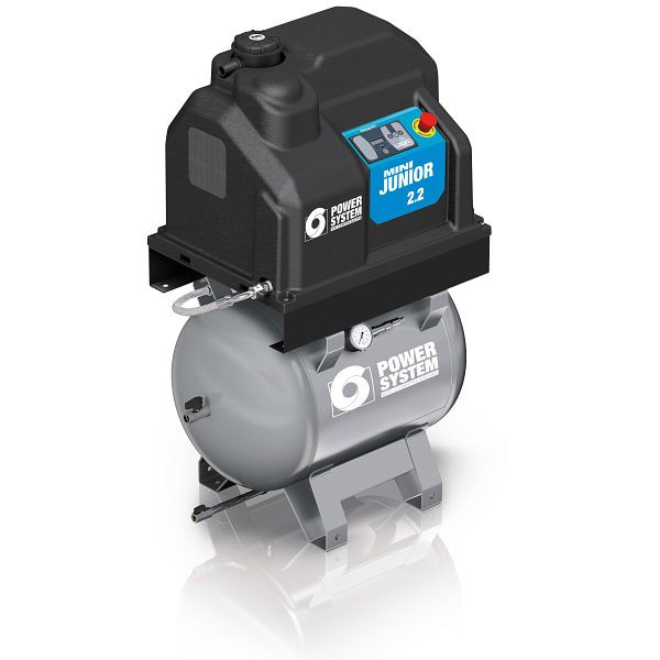 POWERSYSTEM Schraubenkompressor mini JUNIOR 2.2-10-90 M 230 V, 25200009