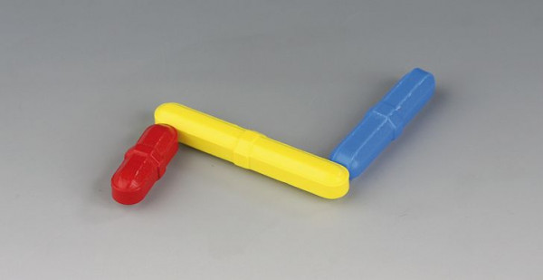 Bohlender Colour-Magnet-Rührstäbe Länge in mm: ca. 13, gelb, VE: 10 Stück, C 368-08