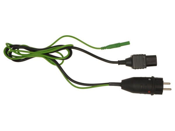 Metrel Testkabel, schwarz/grün, 1m, 0,75mm², A 1447, 20992082