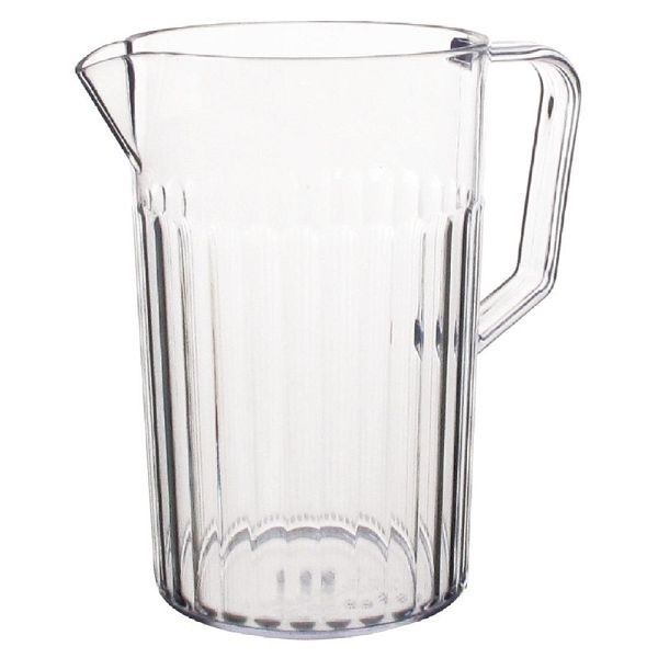Olympia Kristallon halbgetafelter Krug 0,9L, Polycarbonat, J900