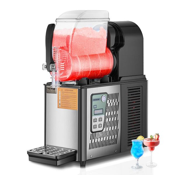 VEVOR Kommerzielle Slushy-Maschine, 4L Margarita Smoothie Frozen Drink Maker, SYXRJX14LDGD1123BV2