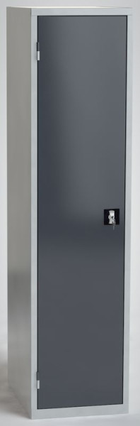KLW Universalschrank, 2000 x 500 x 630 mm H x B x T, mit einer Flügeltüre links angeschlagen, SFN-AW2000TL-5024XRB