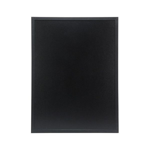 Securit Woody Kreidetafel 60x80, inklusive weißem Kreidemarker und Montageset, CU918