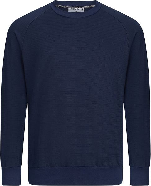 SafeGuard ESD-Sweatshirt, 280g/m², Rundhals, marineblau, Größe XXL, DSWL43768