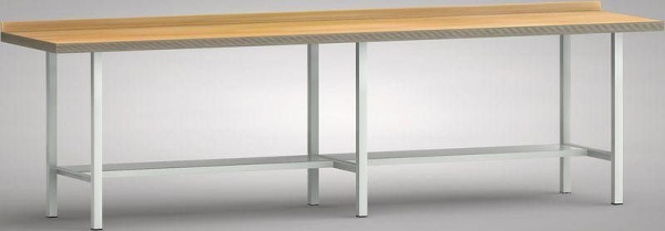 KLW Standard-Werkbank - 3000 x 700 x 840 mm L x T x H, Standard, WS303N-3000M40-X7000