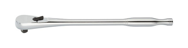 VIGOR Feinzahn-Umschaltknarre, lange Ausführung, Vierkant massiv 10 mm (3/8 Zoll), 275 mm, V4945