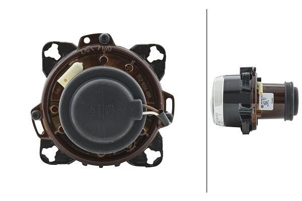 HELLA FF/Halogen-Scheinwerfereinsatz, Hauptscheinwerfer, 90mm Essential, 12V, rund, 12.5, CCC, glasklar, rechts/links, 1BL 008 193-507