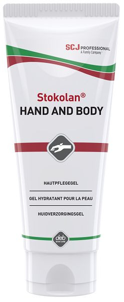SC Johnson Stokolan Hand & Body 100 ml, Hautpflegecreme, weiß, SBL100ML