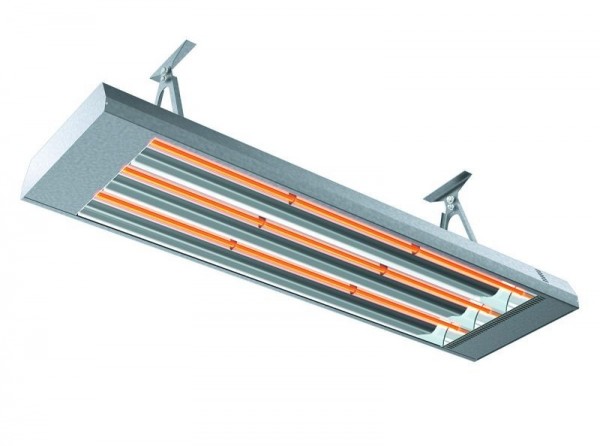 Frico Infrarotstrahler IR, 3-stufig, besonders gut geeignet für Hallen mit höhere Deckenhöhe, 186 x 83 x 36 cm, 70-IR-400-3