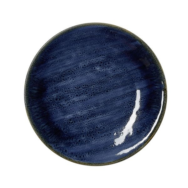 WAS Teller Vida Dark Ocean, flache Ausführung, Ø 23 cm, VE: 6 Stück, 4881123