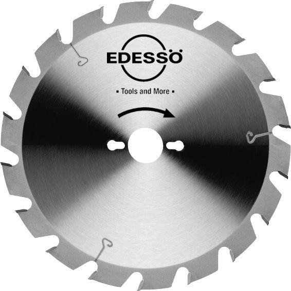 Edessö HW Kreissägeblatt 250x2,8/1,8x30 Z: 18 FF, Bau-nagelsicher, 2 KNL, 22025030