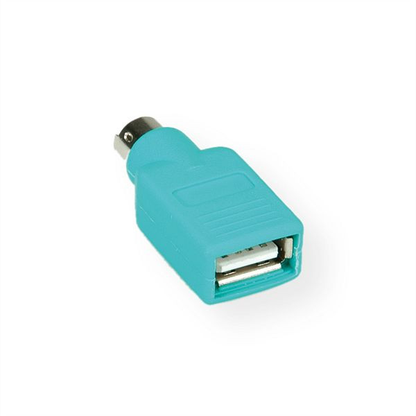 VALUE PS/2 - USB Maus-Adapter, grün, 12.99.1072