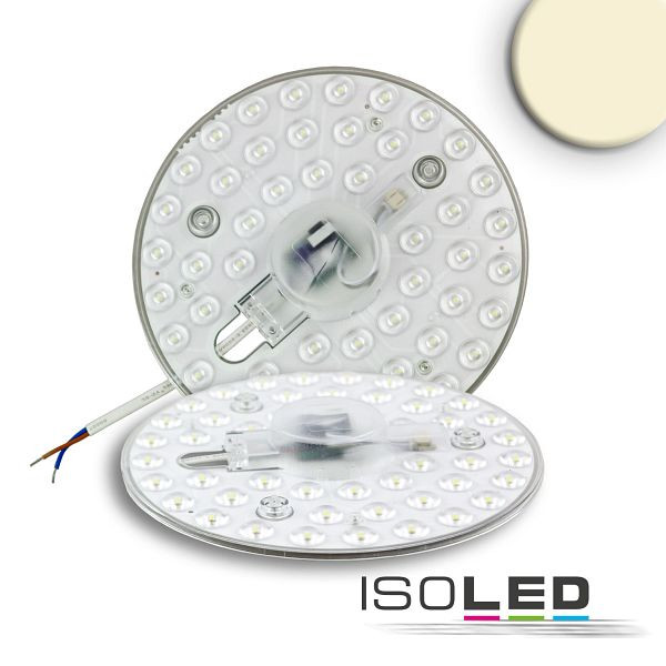 ISOLED LED Umrüstplatine 168mm, 16W, mit Haltemagnet, warmweiß, 115809