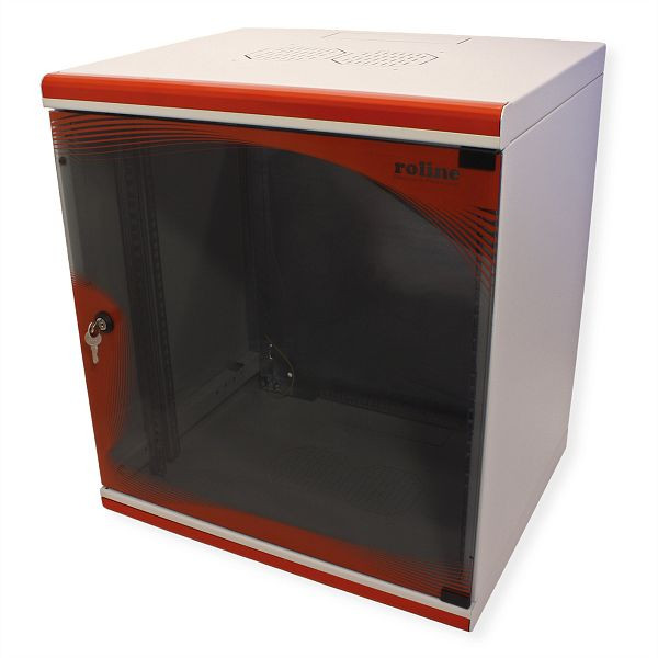 ROLINE Wandgehäuse 12 HE, Abmaße (HxBxT): 612x550x450 mm (Bausatz), 26.50.0150