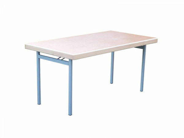 Klappmöbel Lönne Konferenzklapptisch, 150 x 60 x 74 cm, U-Form Silber-grau, 2852-31