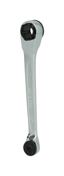 KS Tools GEARplus Mini-Bit-Umschalt-Ratschenringschlüssel, 1/4"x10mm, 503.4678