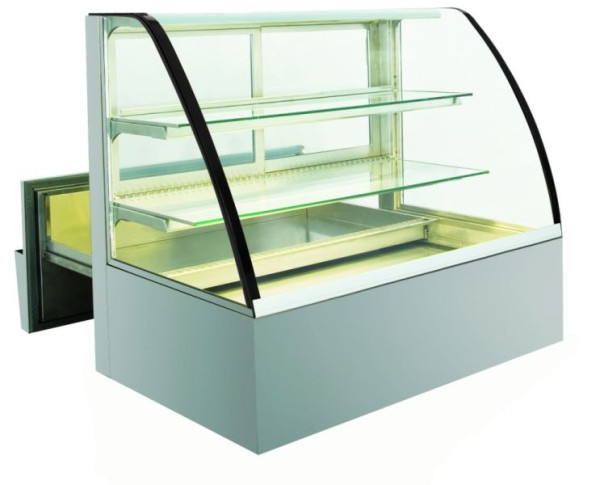 Ideal Ake Einbaukühlvitrine CAKE 80-69-Z, für EN 600 x 400 mm, zentralgekühlt, Umluftkühlung, Einbaugerät, 484357445