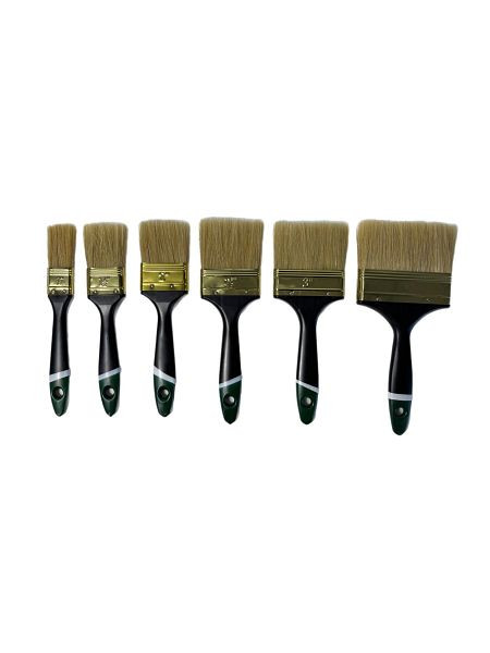 VaGo-Tools Malerpinsel Pinsel 36-teiliges Set Flachpinsel 25/38/50/63/75/100 mm je 6 Stück, 191-010/015/020/025/030/040 je 6_kv