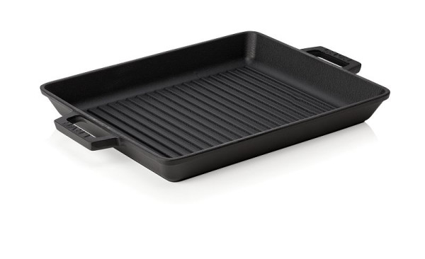 WAS Grillpfanne Emailliert, angegossenen Seitengriffen, Materialstärke: Boden 5 mm, Rand 4 mm, 360303032